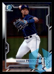 2021 Bowman Chrome Prospects #BCP240 Wander Franco